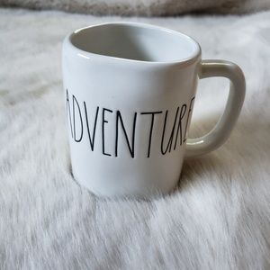 Rae Dunn White Adventure Mug